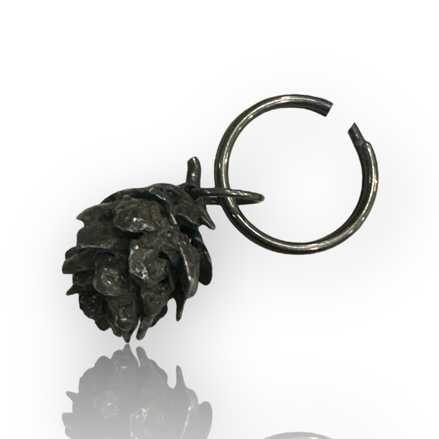 Cast Pinecone Keyring