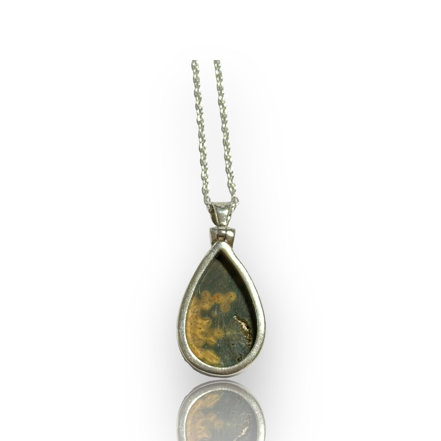 Jasper Teardrop Pendant