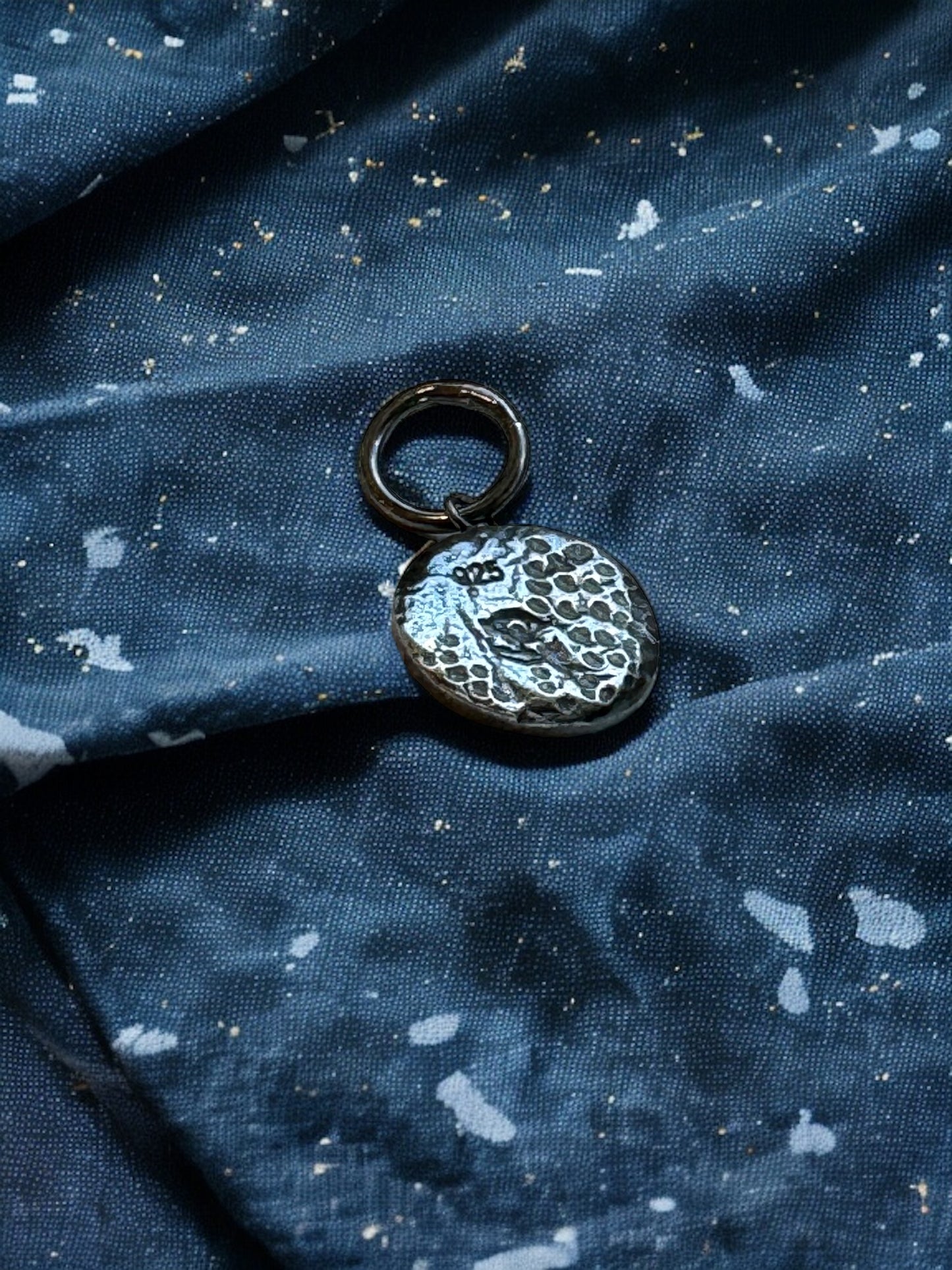 Celestial Sterling Silver Petite Moon Charm