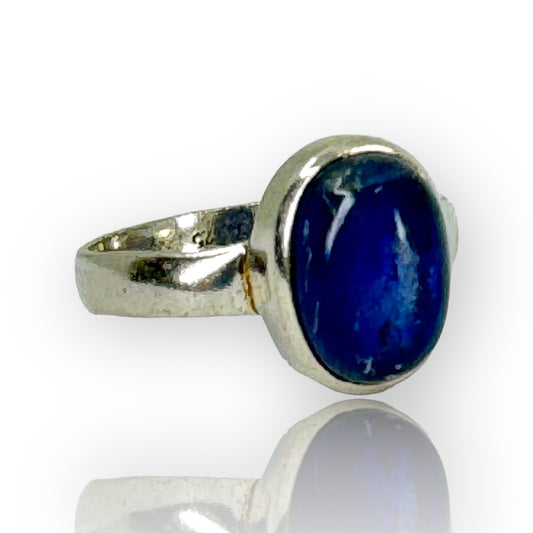 Kyanite Cabochon Ring
