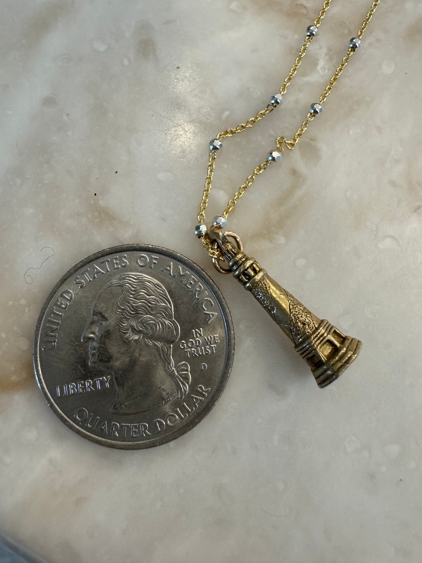 Petite Lighthouse Charm