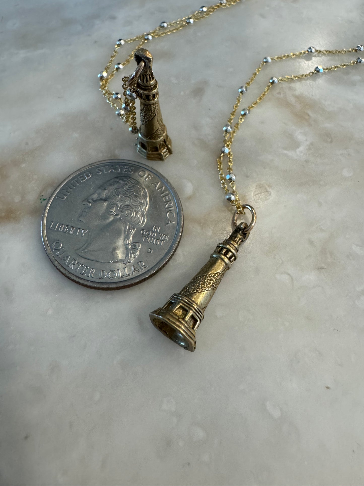 Petite Lighthouse Charm