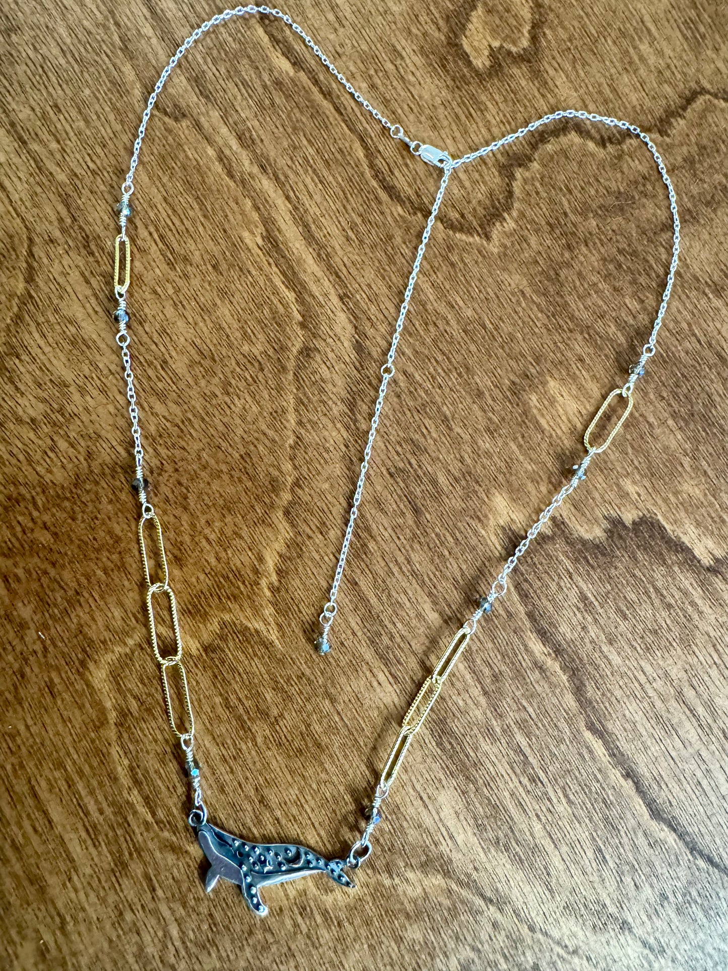 Celestial Whale Festoon Necklace