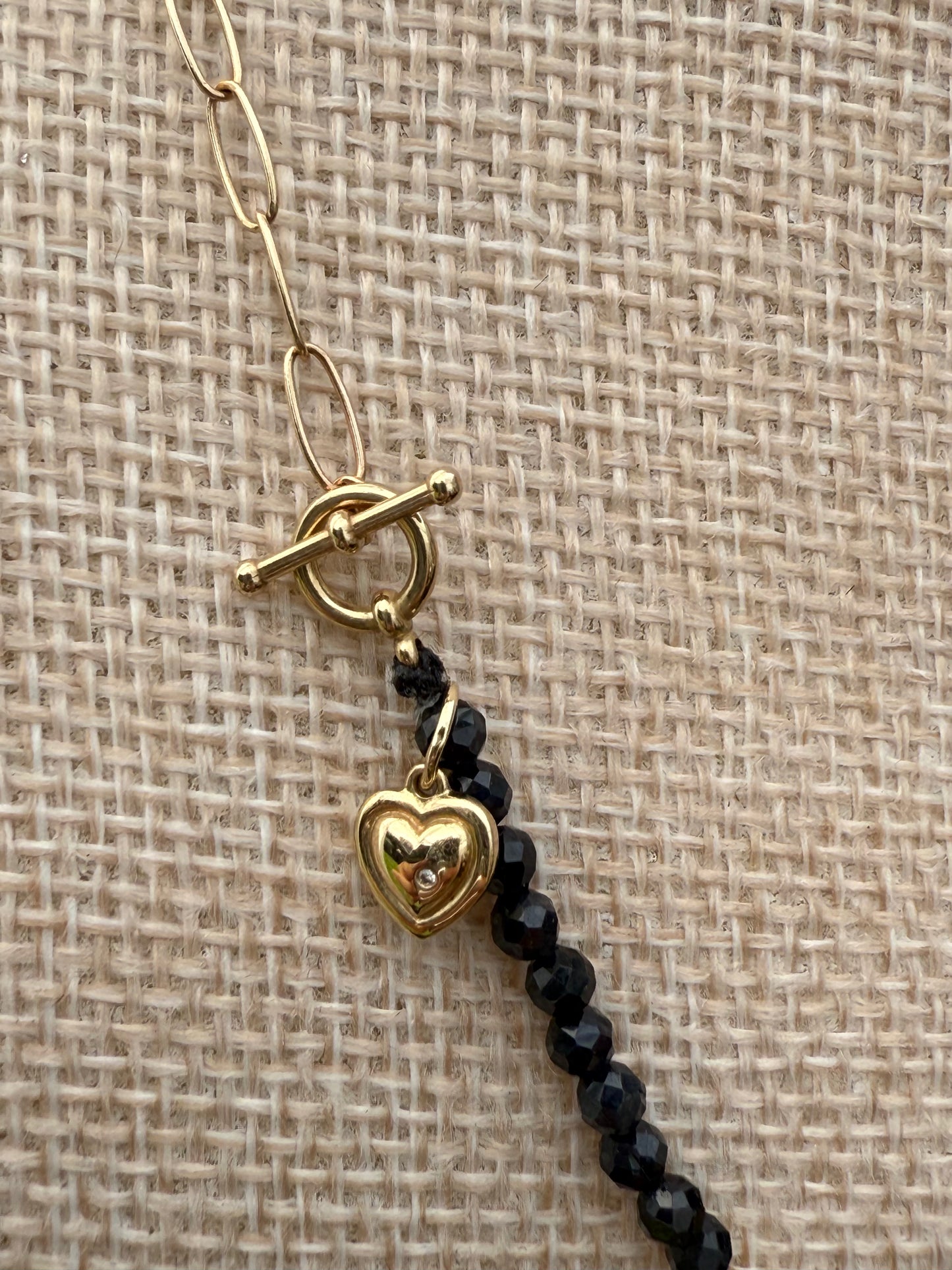 Sapphire and 14k Necklace