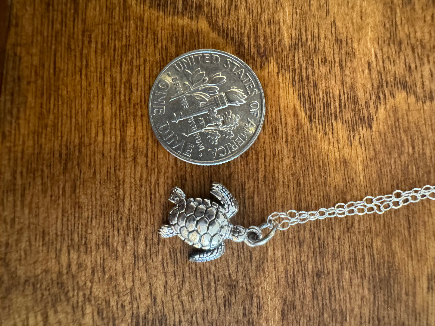 Turtle Charm Necklace
