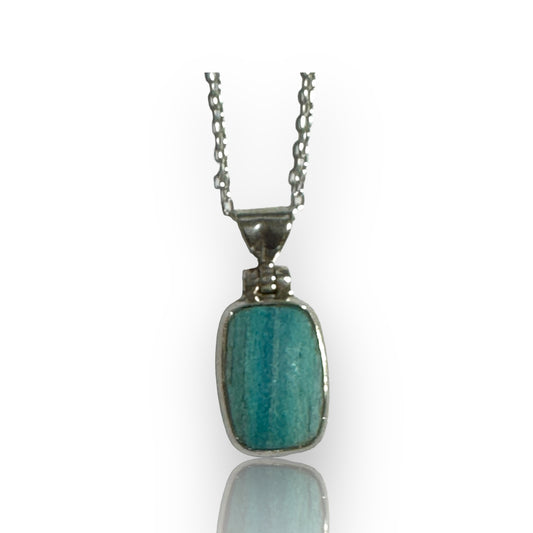 Small Chrysocolla Pendant