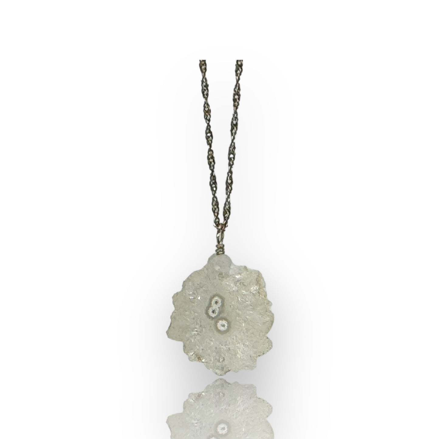 Stalactite Slice Necklace