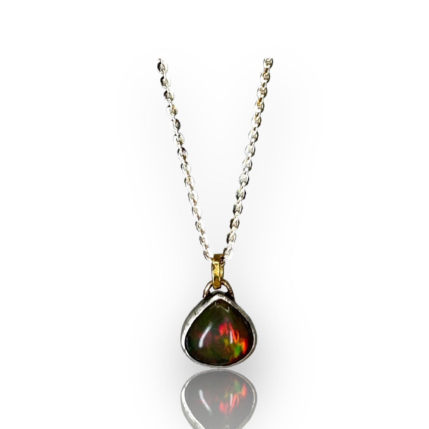 Grey Opal Necklace