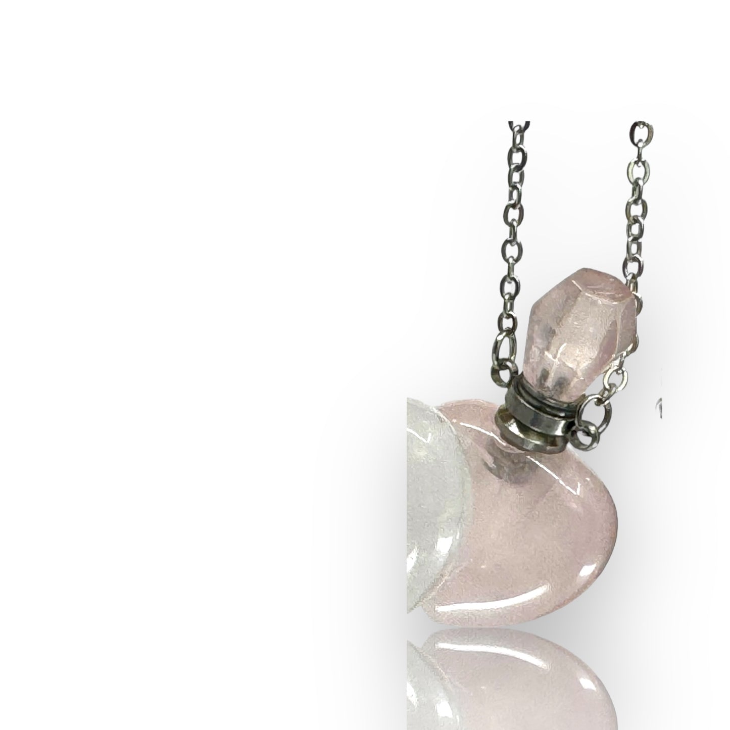 Semi Precious Stone Bottle Necklace