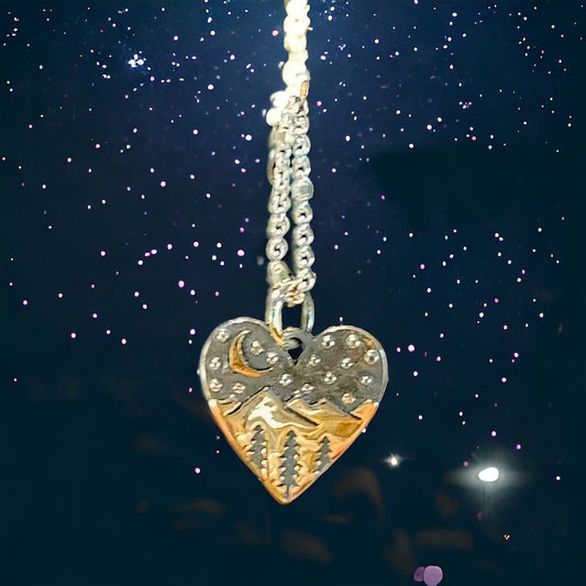 Celestial Heart Charm