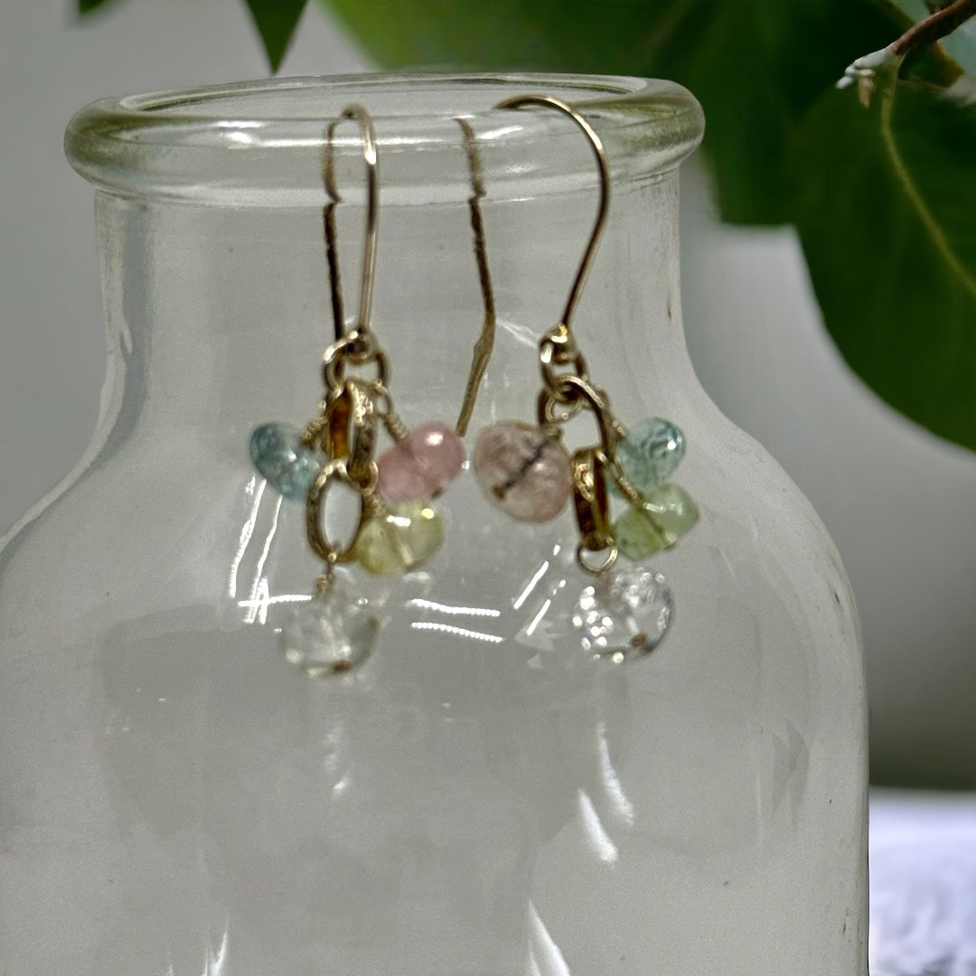 Beryl Bead Earrings