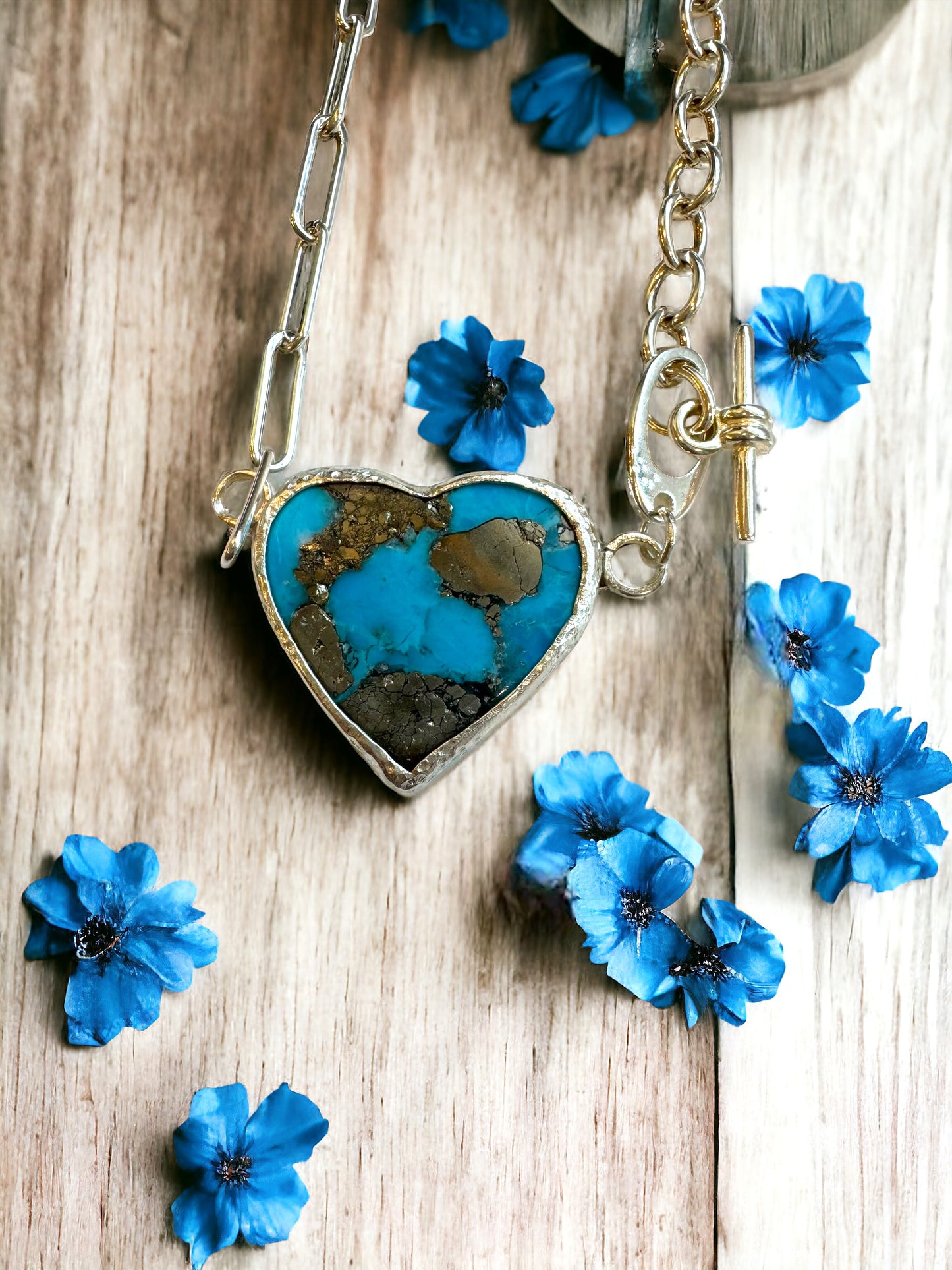 Turquoise Heart Necklace