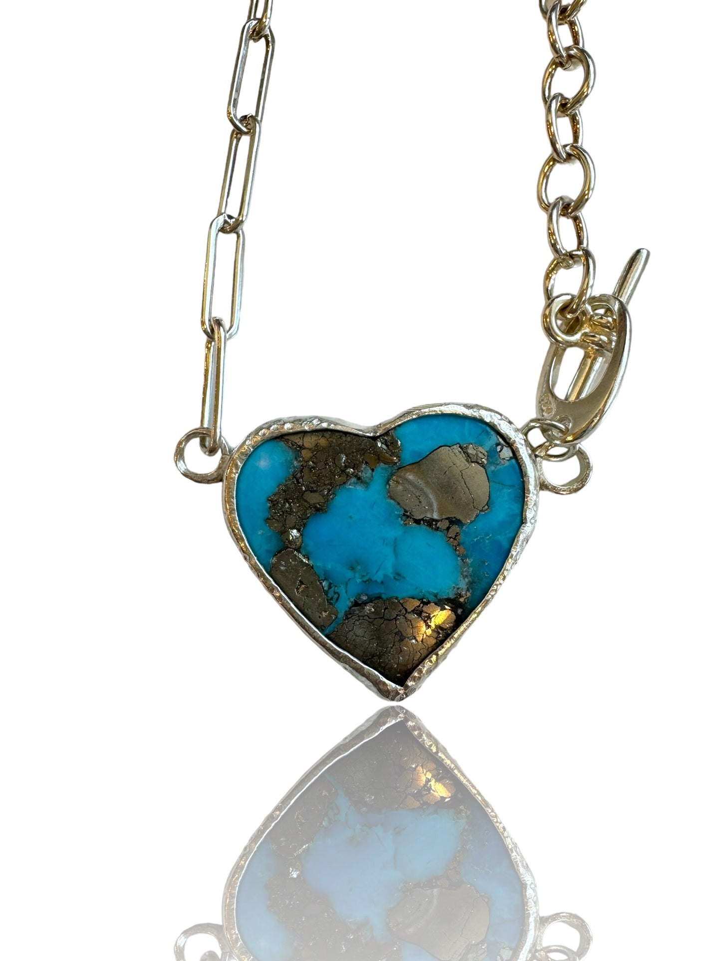 Turquoise Heart Necklace