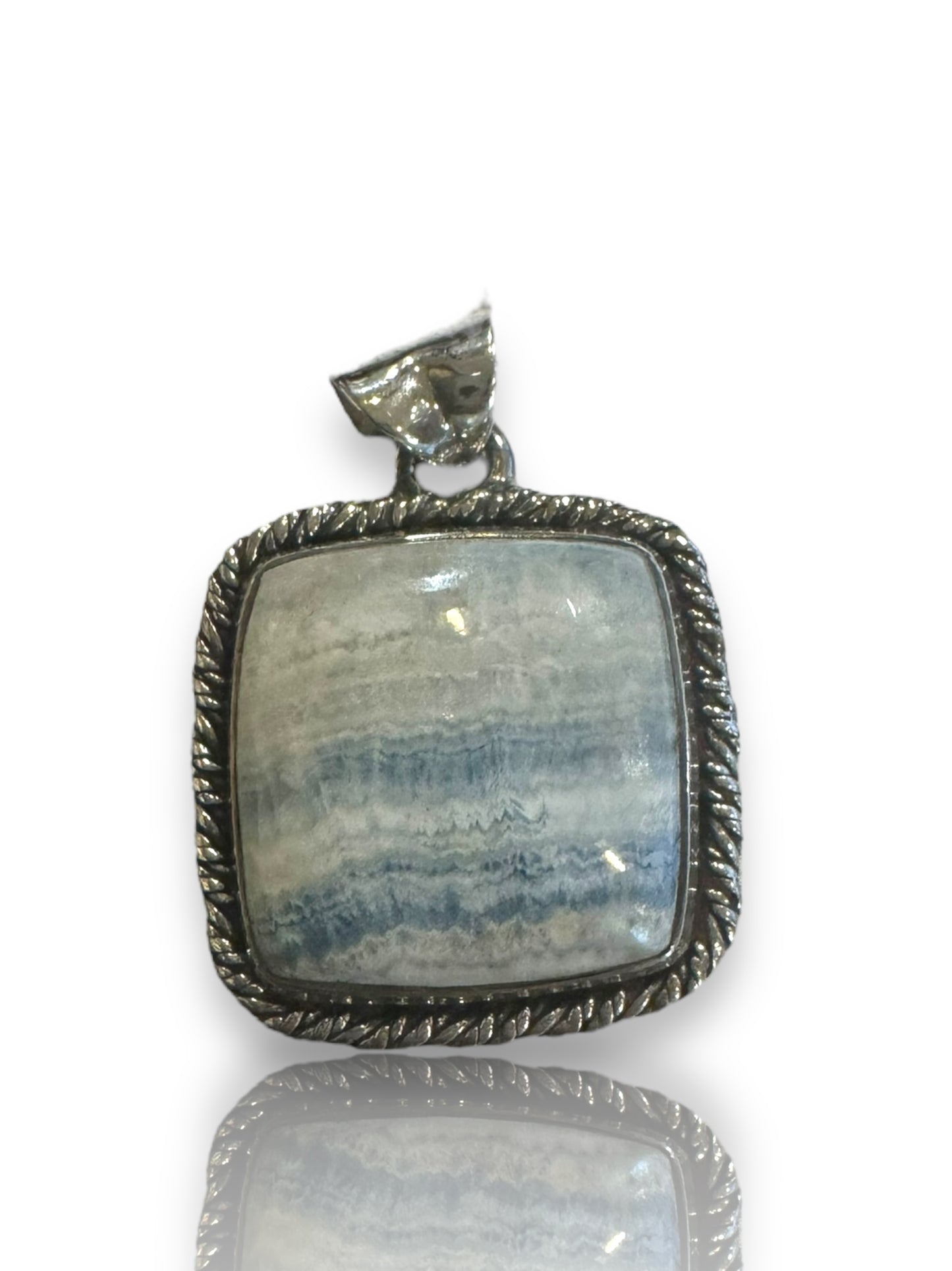 Blue Scheelite Pendant