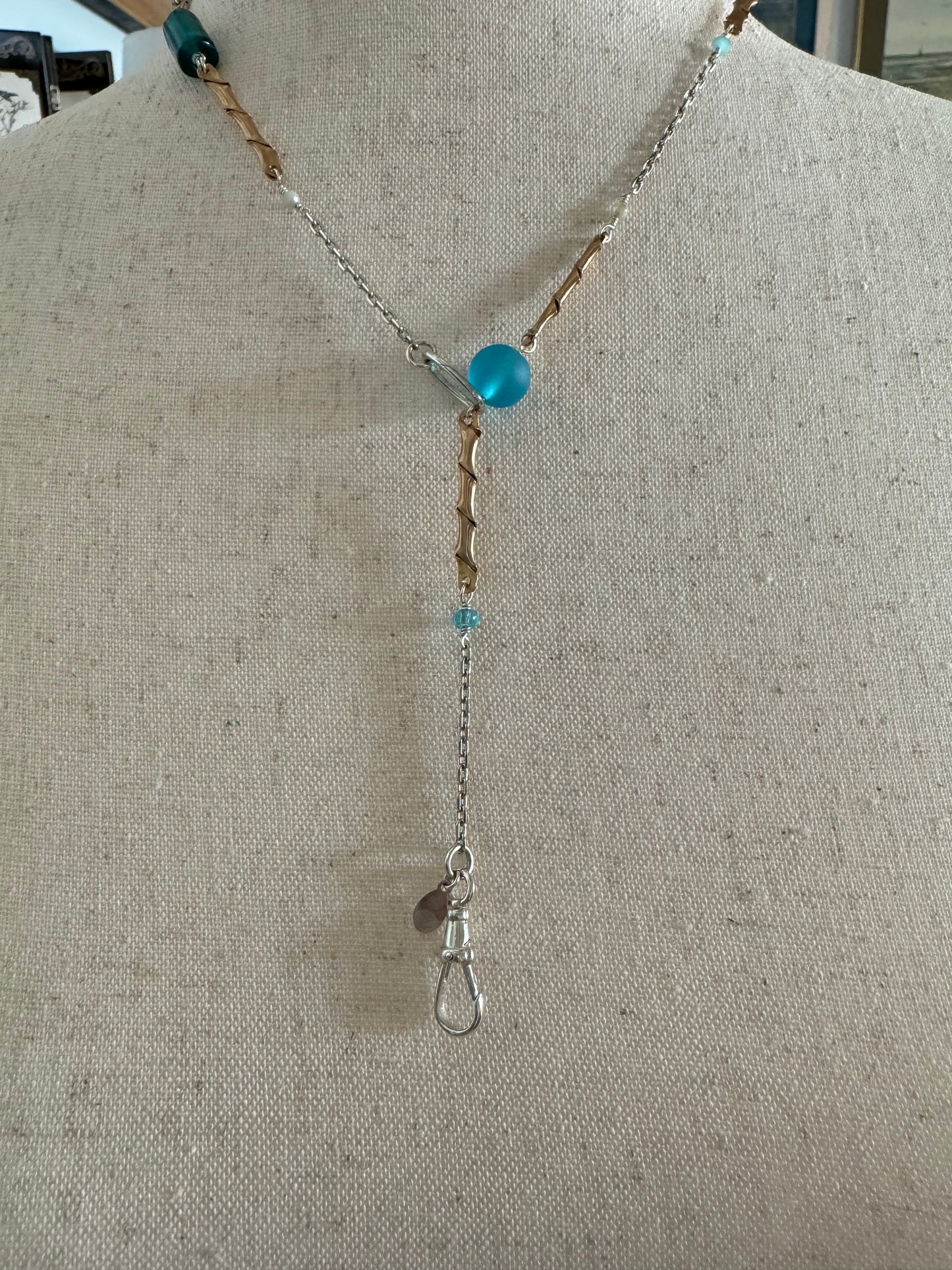 Mixed Media and Bead Chain