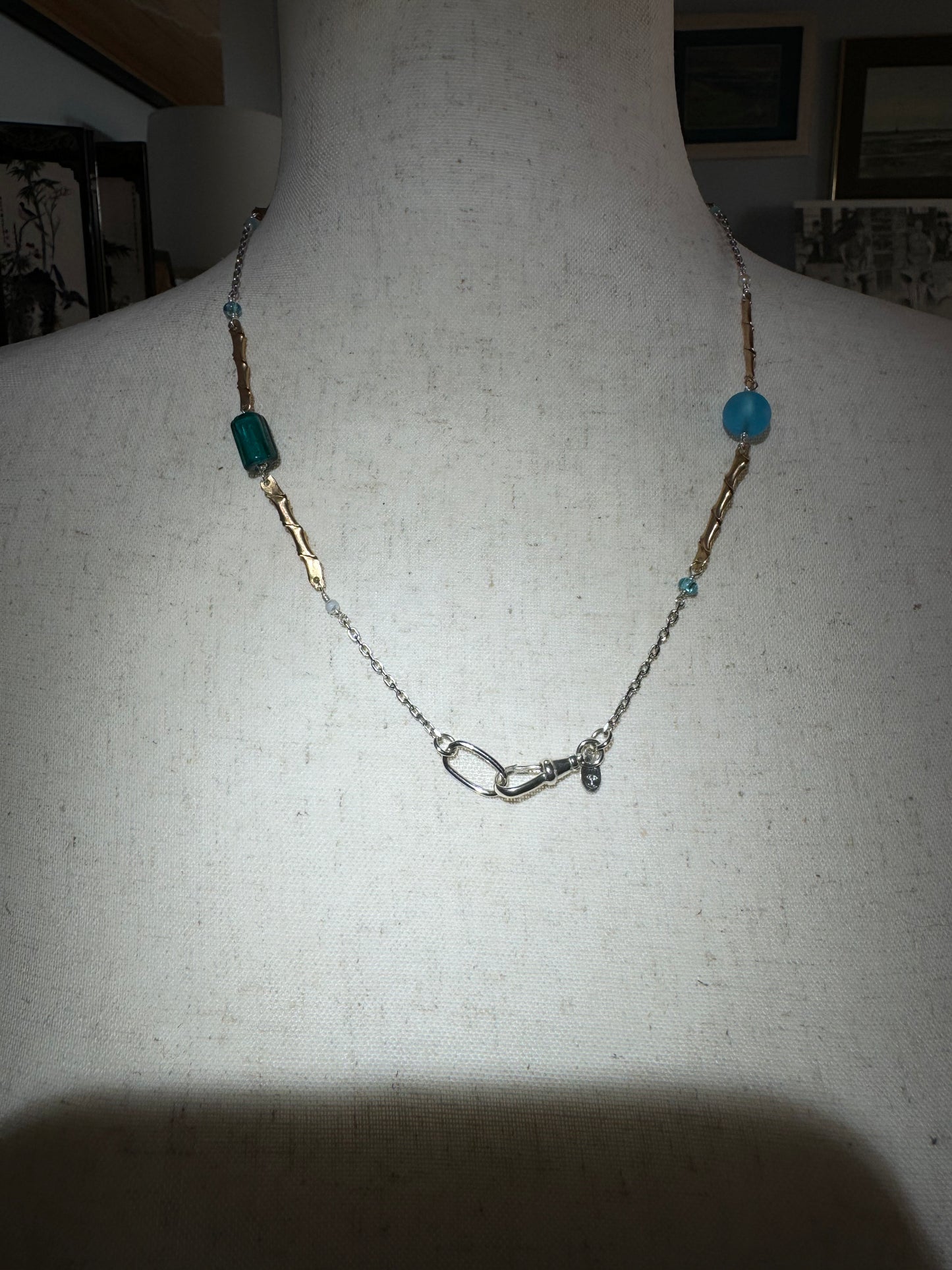 Mixed Media and Bead Chain