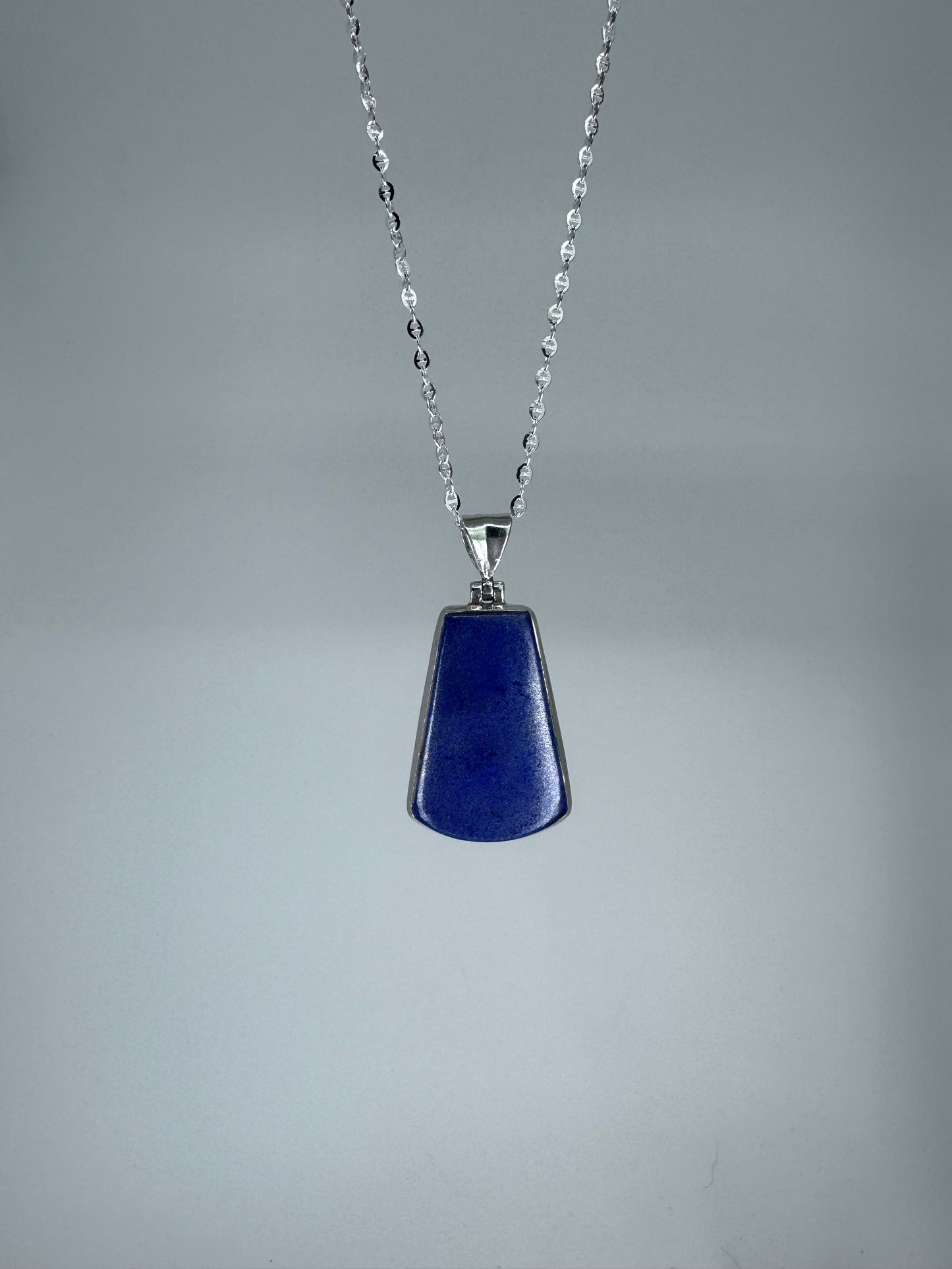 Lapis Shield Pendant