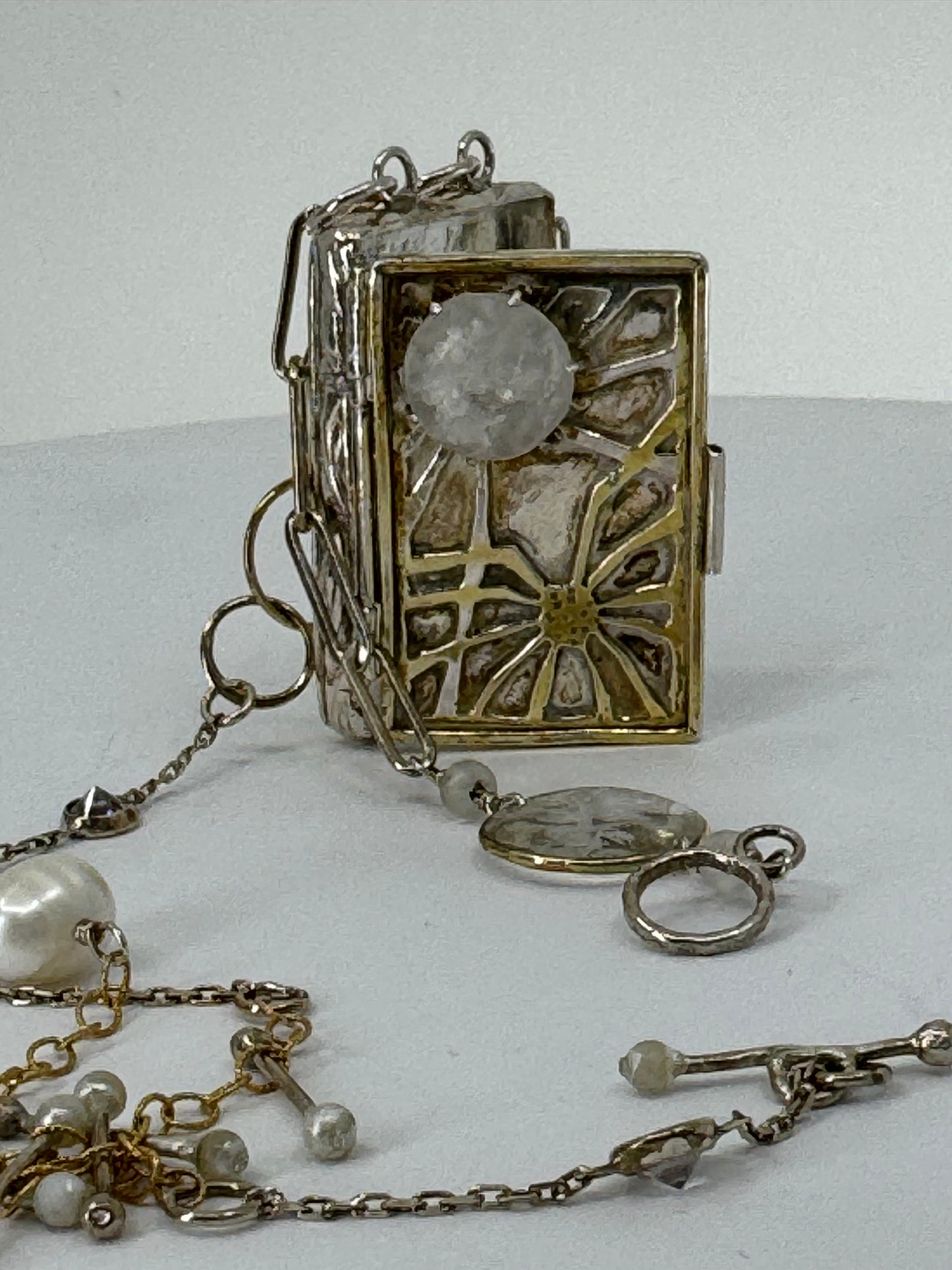 Dandelion Wish Locket Necklace