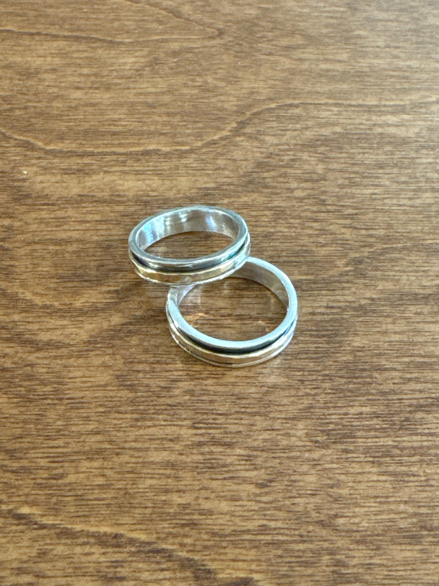 Single Band Spinner Ring