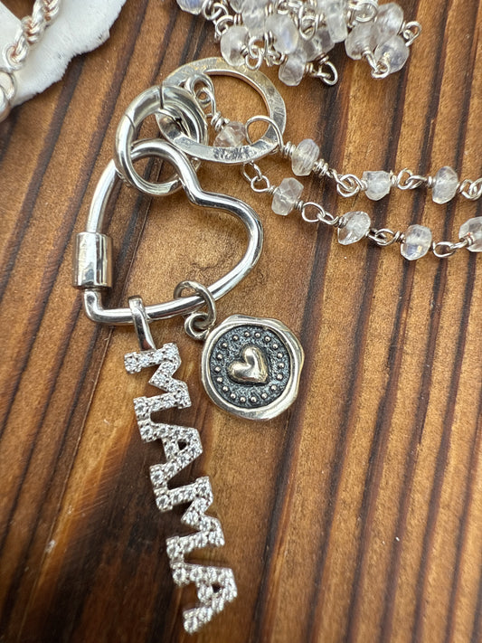Tiny Heart Wax Seal Charm