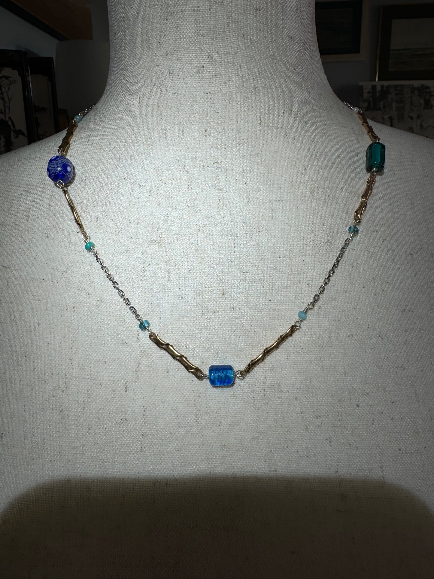 Mixed Media and Bead Chain