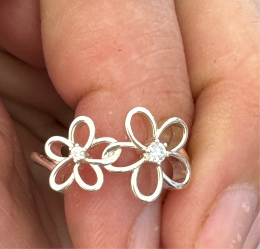 Floral Diamond Ring