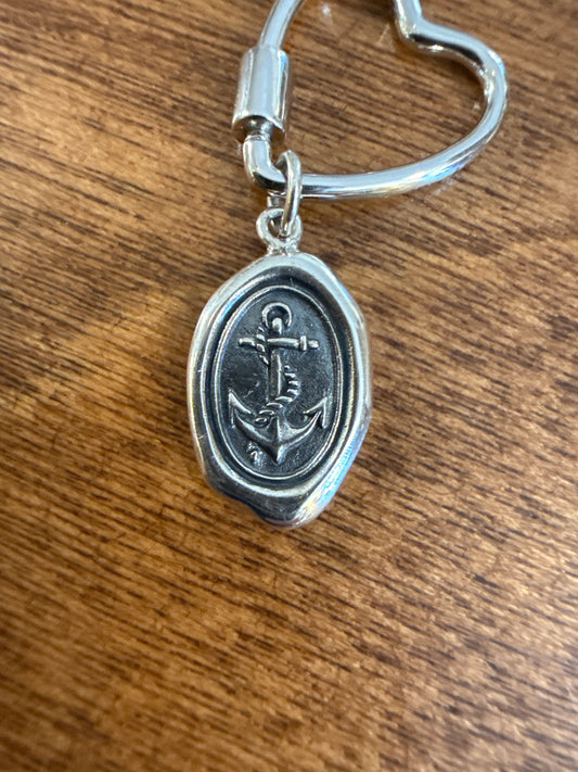 Anchor Wax Stamp Charm