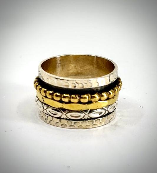 Multi Spinner Ring