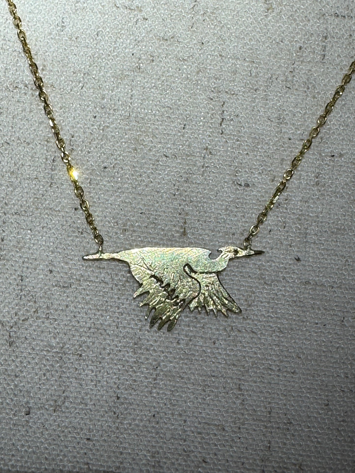 Heron Necklace