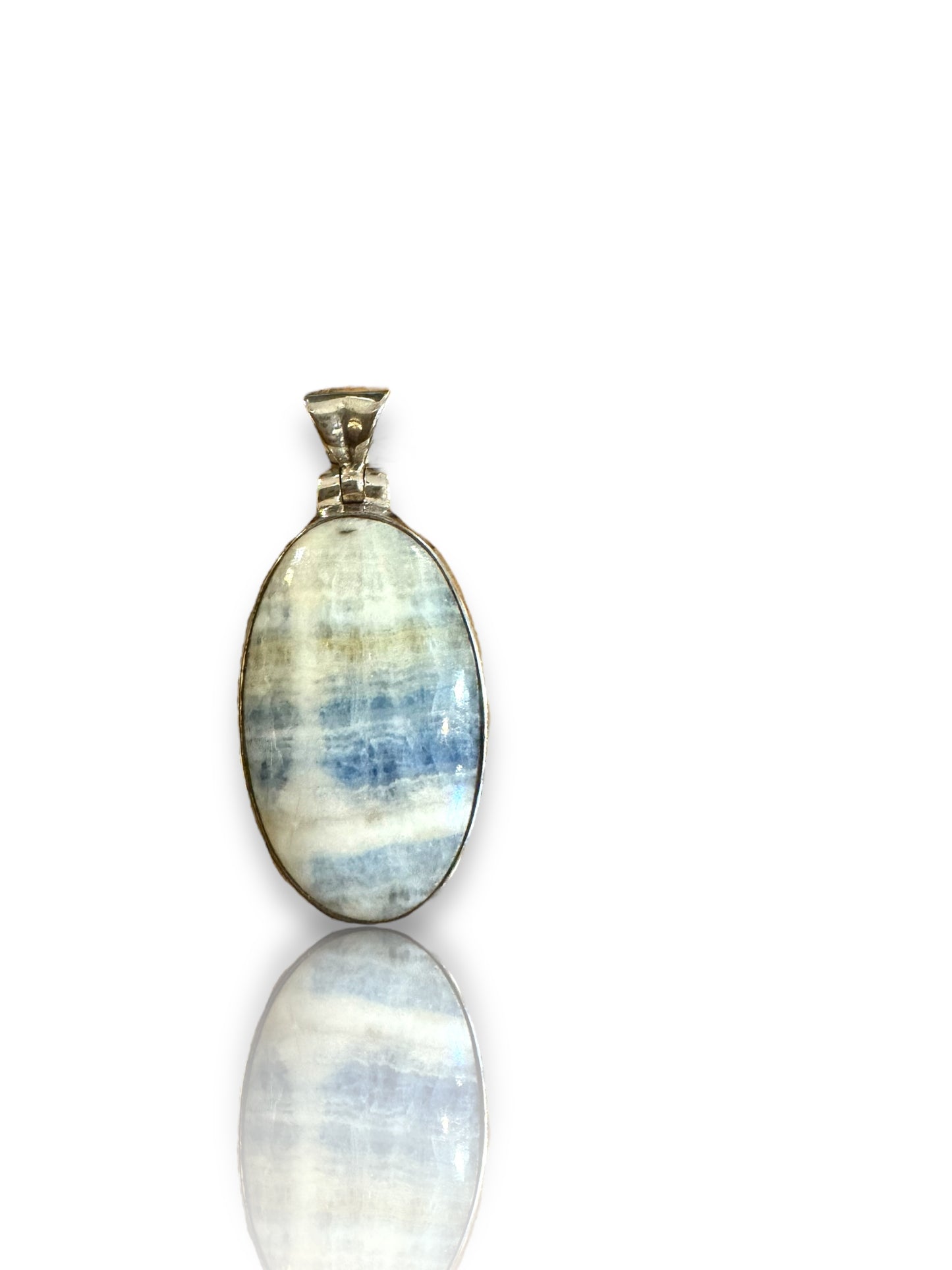 Blue Scheelite Pendant