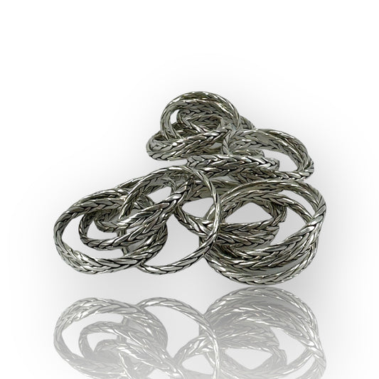 Braided Interlocking Rings