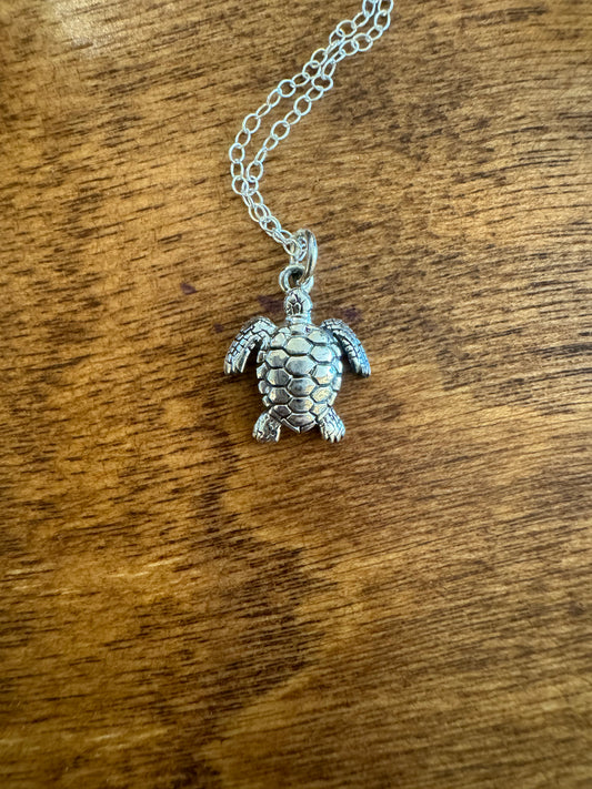 Turtle Charm Necklace