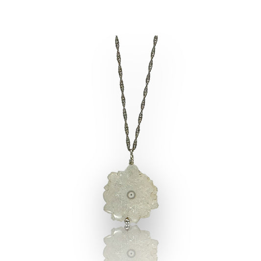Stalactite Slice Necklace