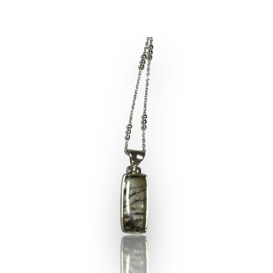 Petite Dendritic Quartz Necklace