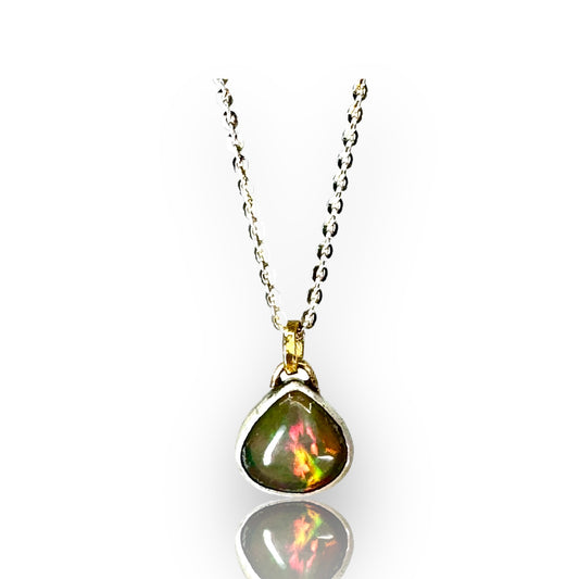 Grey Opal Necklace