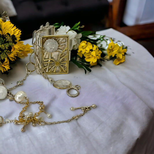 Dandelion Wish Locket Necklace