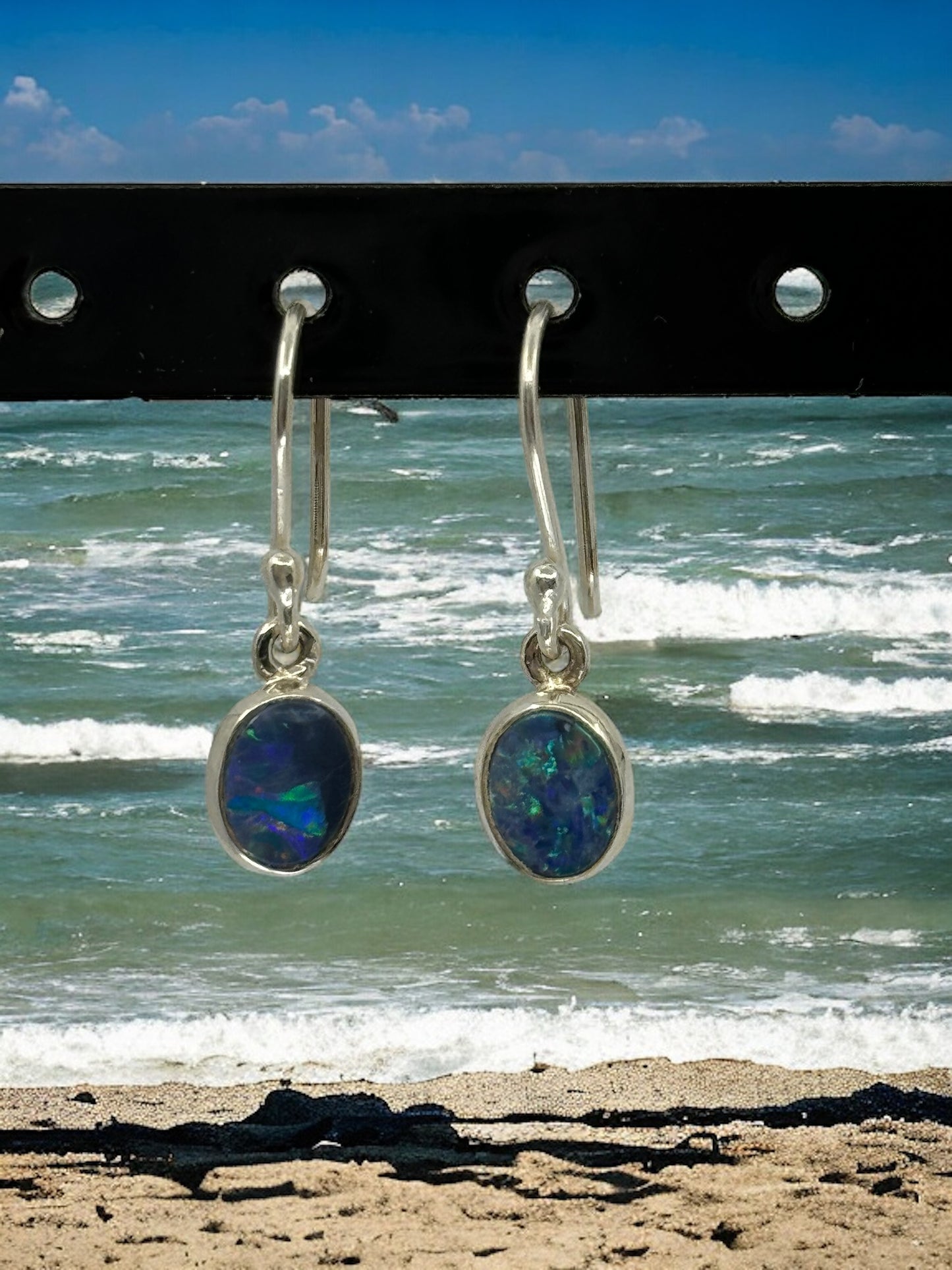 Opal Earrings