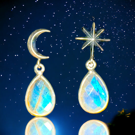 Celestial Labradorite Earrings