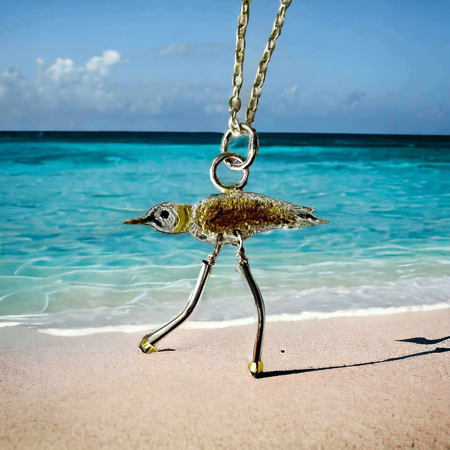 Piping Plover Pendant
