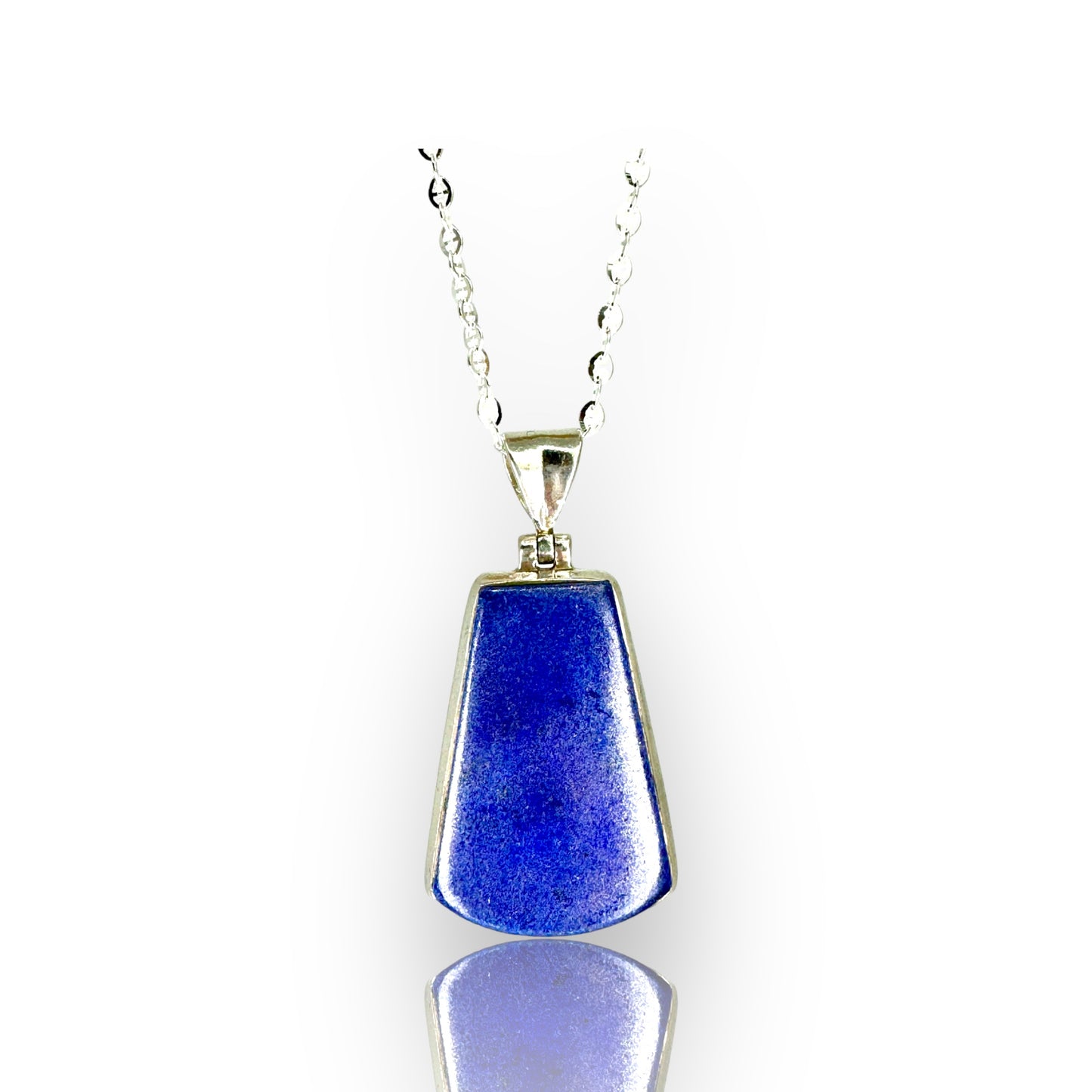 Lapis Shield Pendant