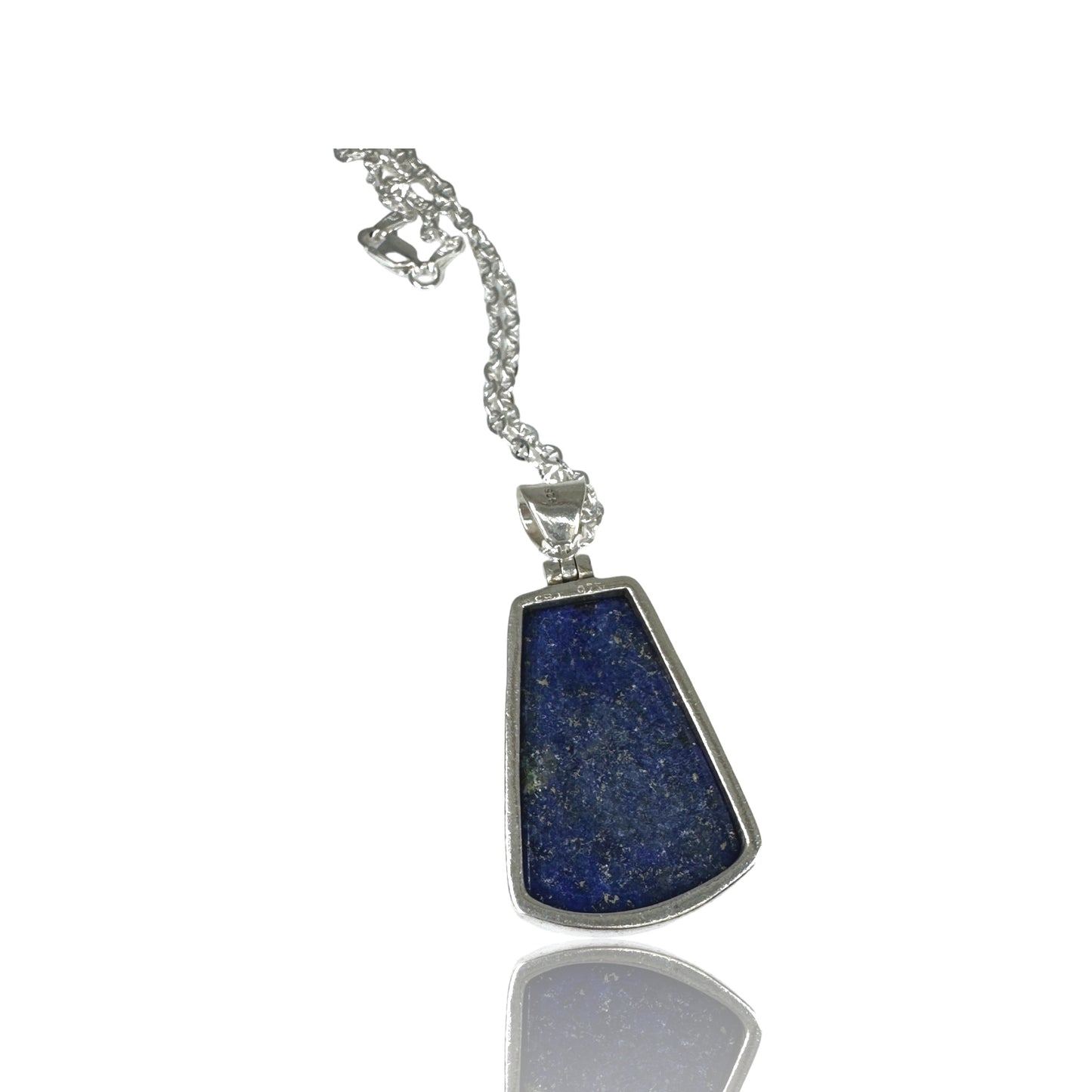 Lapis Shield Pendant