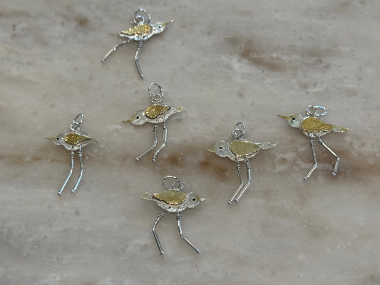 Piping Plover Pendant